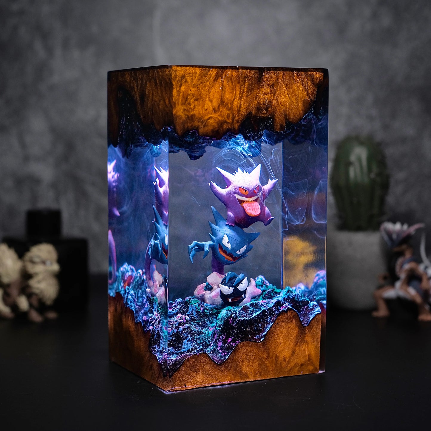 Gengar Anime Resin Lamp