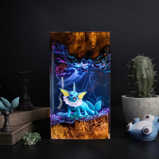 Vaporeon Pokemon Resin lamp