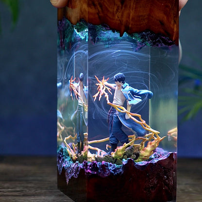 Roy Mustang Full Metal Alchemist Resin lamp