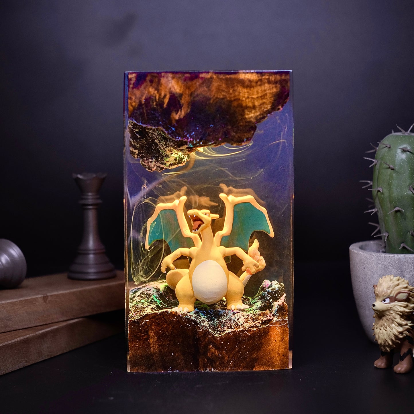 Charizard Pokemon Resin lamp