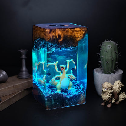 Charizard Pokemon Resin lamp